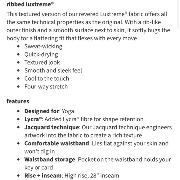 Lululemon Wunder Under Tights - Picture 7 of 7